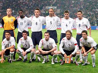 Форма англии по футболу 2006 2008